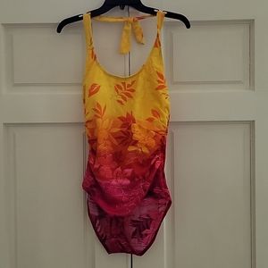 Islander One Piece Floral Swimsuit